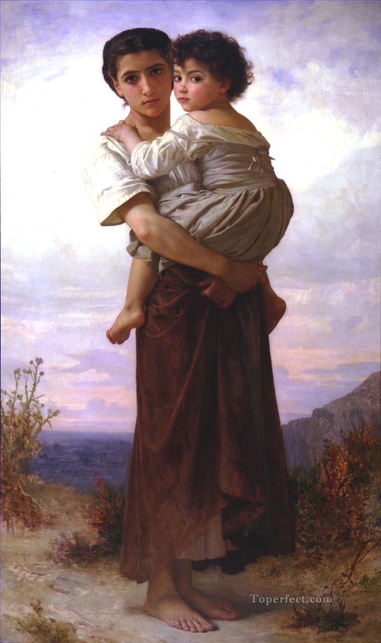 Jóvenes bohemios Realismo William Adolphe Bouguereau Pintura al óleo